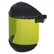 Sellstrom S31201 - 312 Series Polycarbonate Premium Arc Flash Rated Face Shields - Universal Adapter - Dual Crown