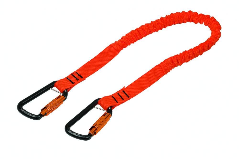 15 lb Lanyard with 2 Self locking Carabiner