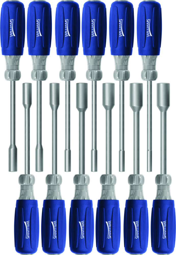 12 pc Long Shaft Metric Nutdriver Set