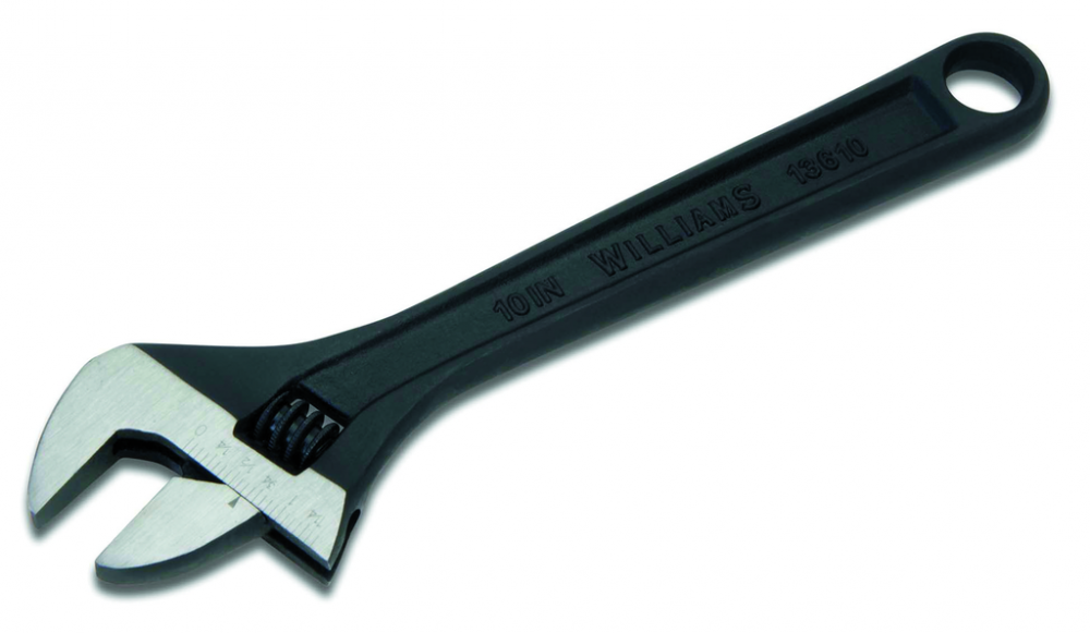 8&#34; Adjustable Industrial Black Wrench