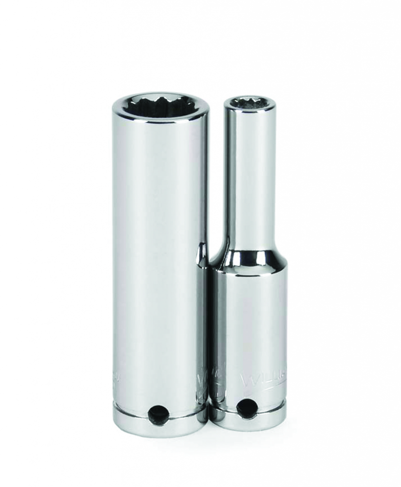 Tools@Height 1/4&#34; Drive 12-Point SAE 11/32&#34; Deep Socket