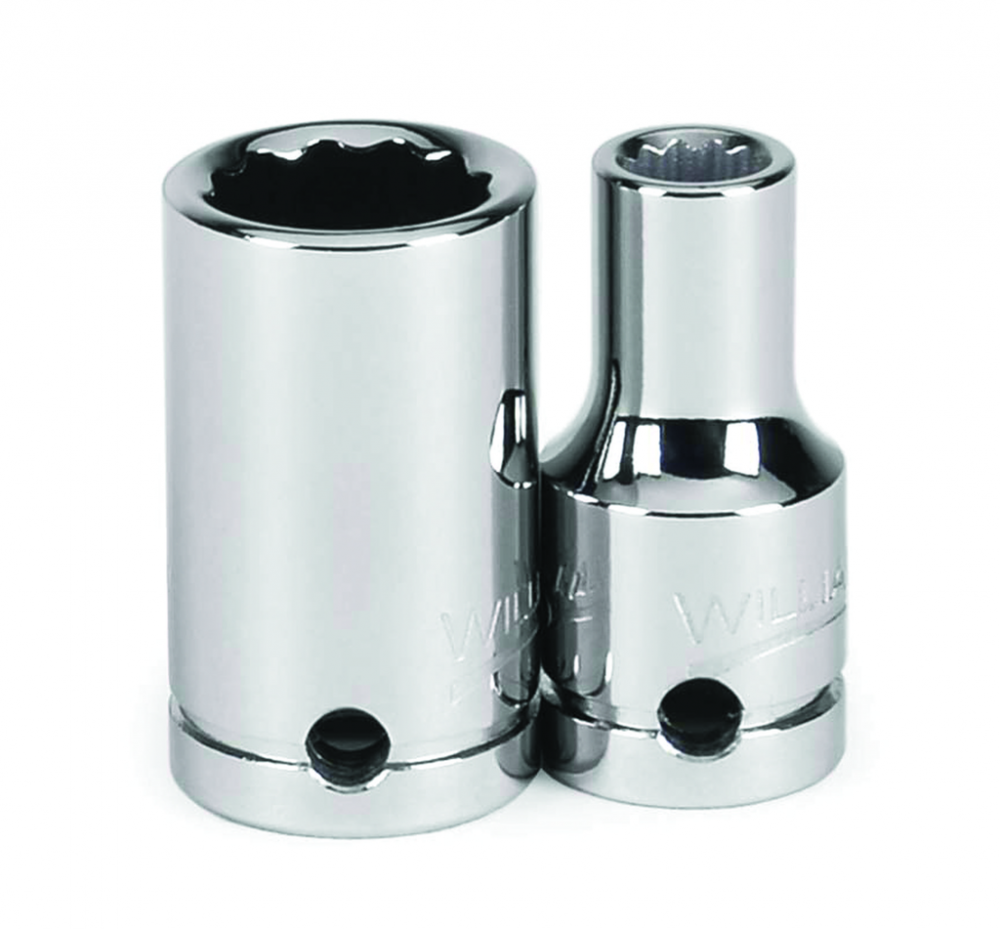 Tools@Height 1/4&#34; Drive 12-Point SAE 3/16&#34; Shallow Socket