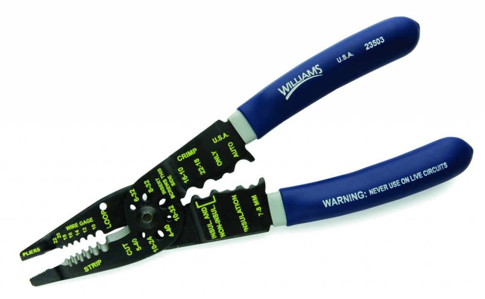 8 1/4&#34; Front End Strip Cutter/Crimper
