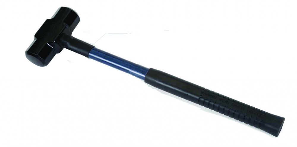 12 lb Sledge Hammer with Fiberglass Handle