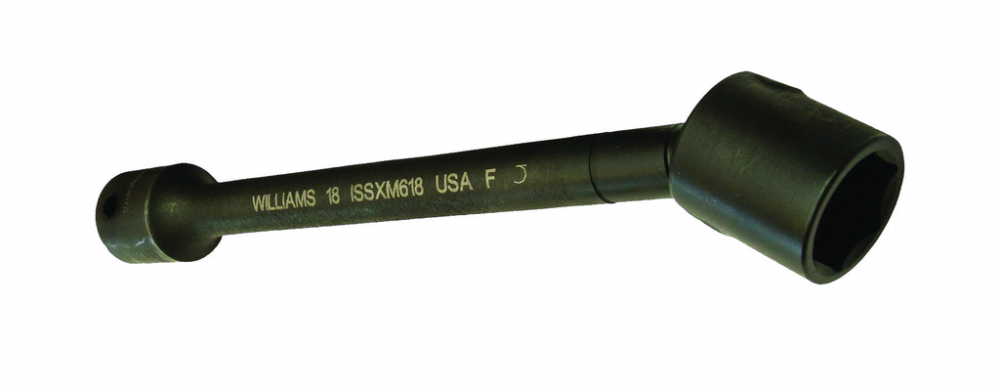 1/2&#34; Drive 6-Point SAE 3/4&#34; 6.57&#34;/166.9mm Shank Length Non-Tension Socket Flextension