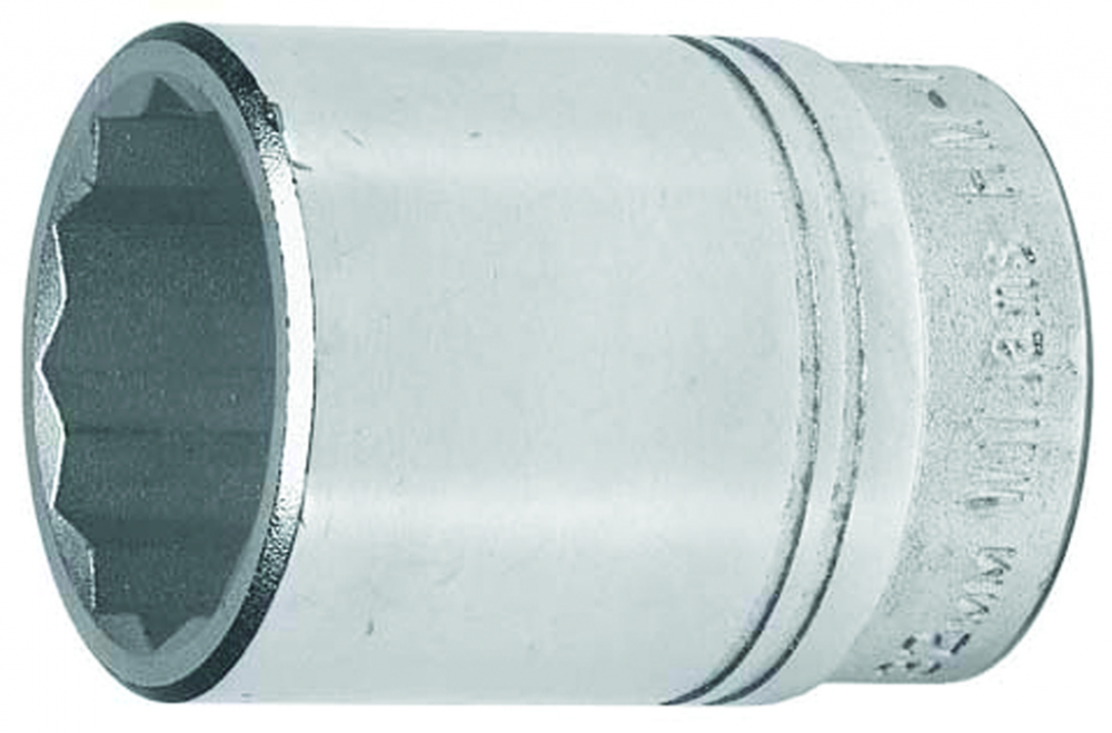 3/4&#34; Drive 12-Point Metric 23 mm Shallow Socket