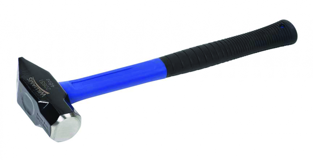 48 oz Cross Pein Hammer With Fiberglass Handle