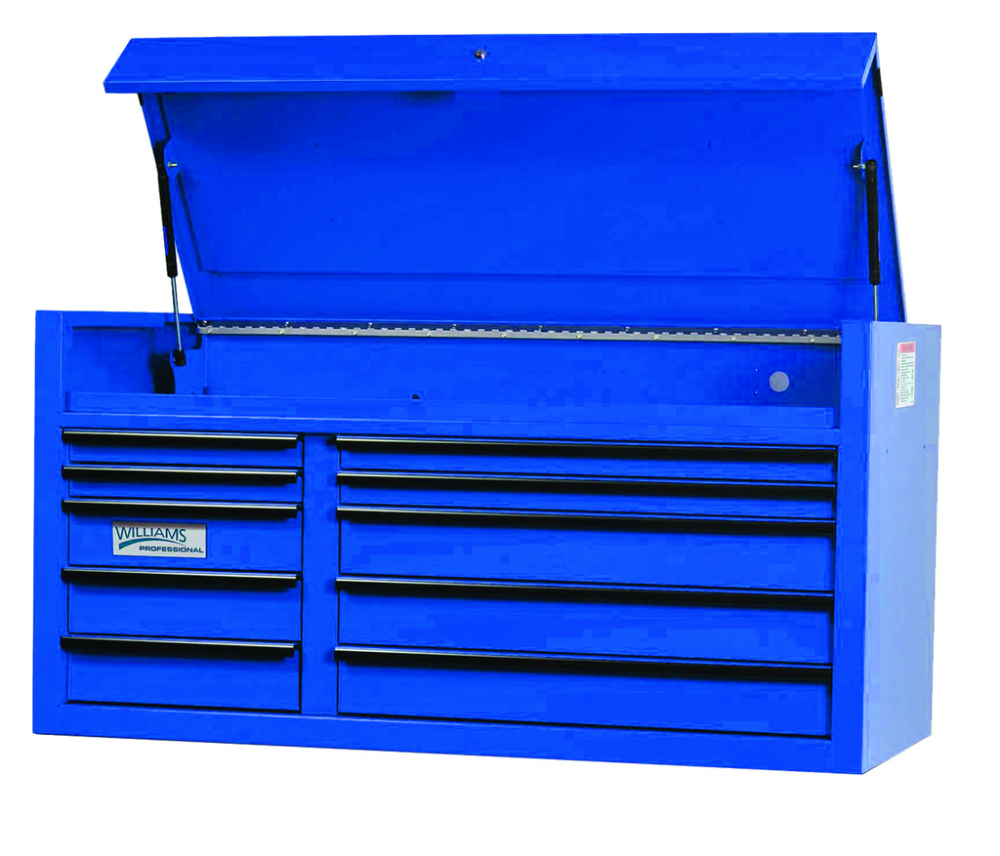 55&#34; Wide x 24&#34; Deep 10-Drawer Professional Series Tool Chest Blue