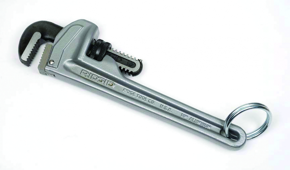 Tools@Height 12&#34; Aluminum Straight Pipe Wrench