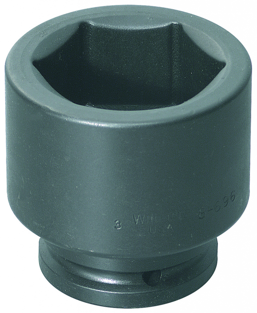 1-1/2&#34; Drive SAE 3-3/8&#34; Impact Shallow Socket
