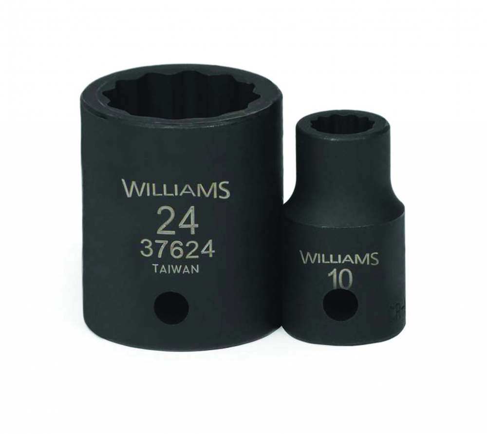 1/2&#34; Drive 12-Point Metric 19 mm Shallow Impact Socket