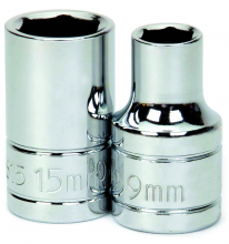 Williams JHW32513 - 1/2" Drive 6-Point Metric 13 mm Shallow Socket