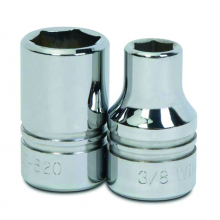 Williams JHWST-622 - 1/2" Drive 6-Point SAE 11/16" Shallow Socket