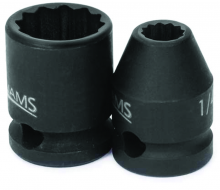 Williams JHW35328 - 3/8" Drive SAE 7/8" Impact Shallow Socket