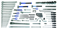 Williams JHWMSC-118TB - 118 pc Metric Heavy Equipment - with Tool Box