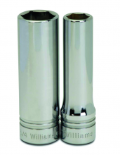 Williams JHWSD-622 - 1/2" Drive 6-Point SAE 11/16" Deep Socket