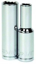 Williams JHW32448 - 1/2" Drive 12-Point SAE 1-1/2" Deep Socket