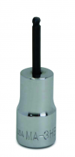 Williams JHWMA41/2HBA - 1/4" Drive SAE 9/64" Ball Tip Hex Bit Socket