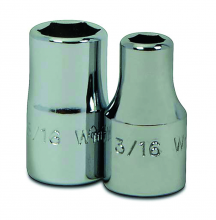 Williams JHWM-614 - 1/4" Drive 6-Point SAE 7/16" Shallow Socket