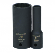Williams JHW35926 - 1/2" Drive 12-Point Metric 26 mm Deep Impact Socket