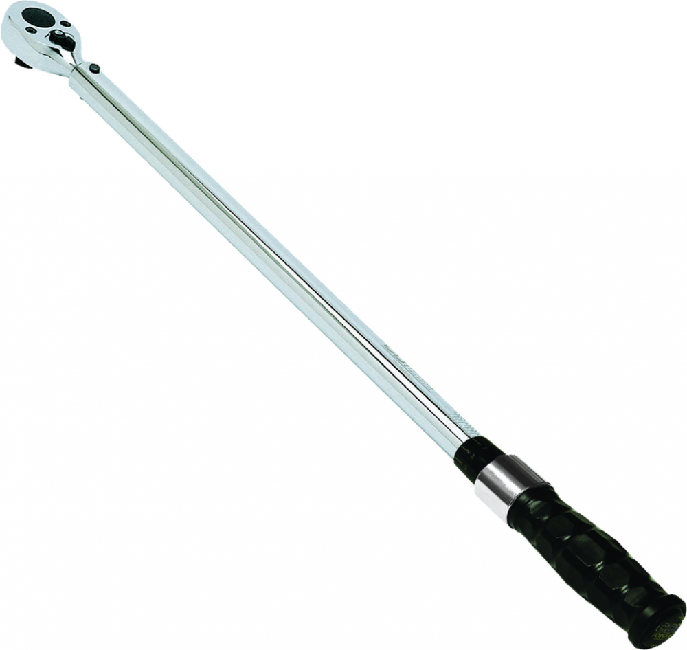 1/2&#34; Drive Micrometer Adjustable Torque Wrench, Dual Scale, Comfort Grip (20-150 ft-lb)