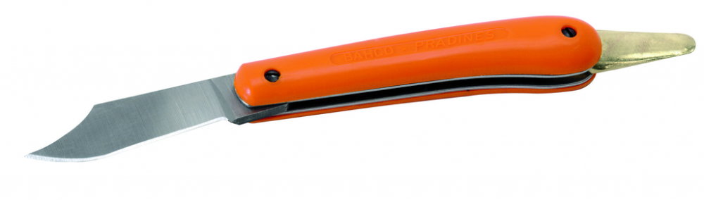 Expert Grafting Knife, Sharp Tip; Brass Spudger