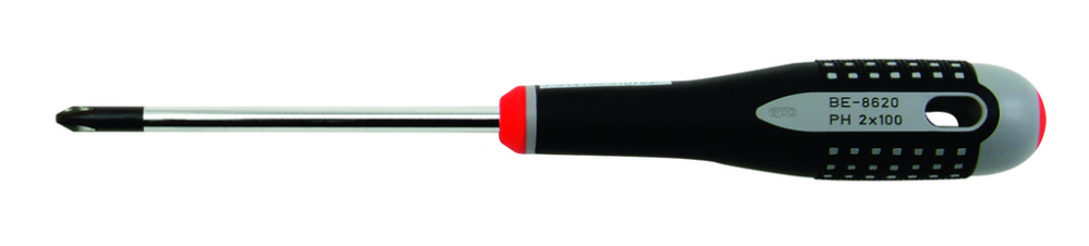 Screwdriver, Phillips®, Ergo Handle, 2- Point, 8-3/4