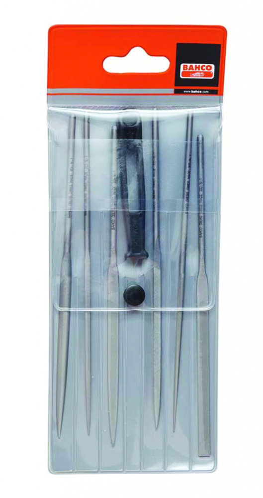 6 pc 5-1/2&#34; Needle File Set Dead Smooth Cut