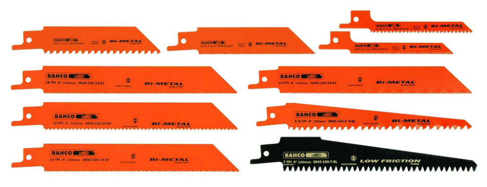 Recip Saw Blade Set, 10 pc