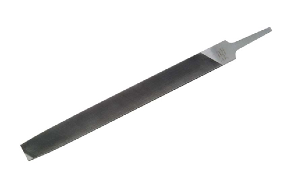 10&#34; Second Cut Mill File (USA Type)-Two Flat Edges with Ergo  Handle