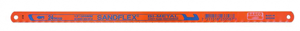 5 pc 10&#34; 24 Teeth Per Inch Bimetal Hacksaw Blades