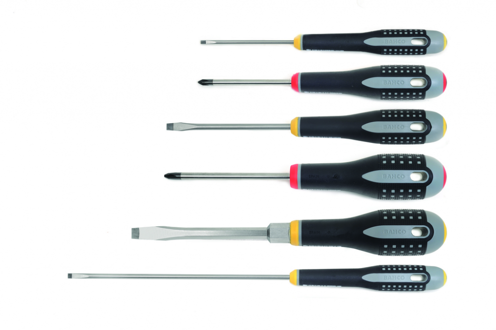 6 pc Ergo Mixed Screwdriver Set