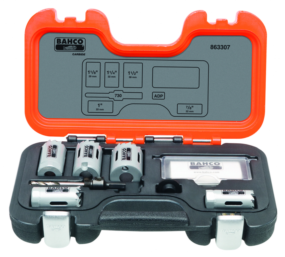 7 pc Carbide Tipped Holesaw Sets