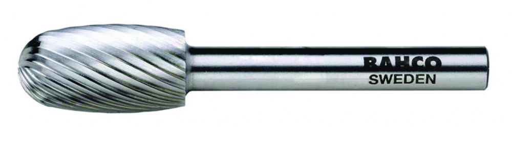 1/2&#34; Head Diameter High Speed Steel Rotary Burrs Oval Extra Coarse Toothing