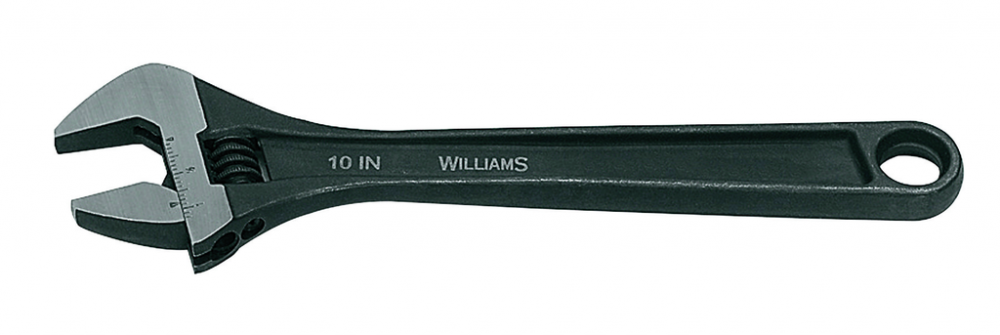 18&#34; SAE Adjustable Industrial Black Finish Wrench