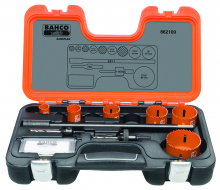 Bahco BAH862109 - 9 pc Sandflex  Bi-Metal Electrician's Holesaw Set