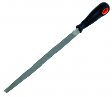 Bahco BAH11700812 - 8" Bastard Cut Three Square File with Ergo  Handle