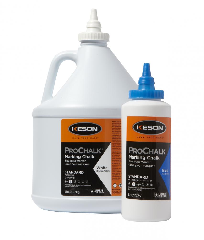 PROCHALK® LEVEL 1, STANDARD, WHITE, 25 LBS