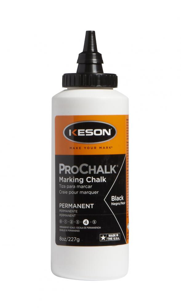 PROCHALK® LEVEL 4, PERMANENT, BLACK, 8 OZ