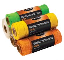 Keson YB500 - YELLOW BRAIDED NYLON #18 X 500 FT TWINE