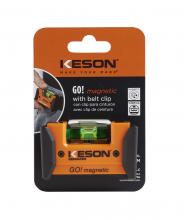 Keson LKGOM - KESON, GO! MAGNETIC POCKET LEVEL W/CLIP, 3", 1 FOCUS-20 VIAL