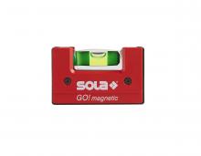 Keson LSGOMDS - SOLA, GO! SMART MAGNETIC POCKET LEVEL W/BLUETOOTH TECHNOLOGY®, 3", 1 FOCUS-60 VIAL *DISPLAY OF 5