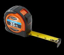 Keson PG1835WIDEV - 35 FT x 1 3/16 IN, WIDE, NYLON COATED STEEL BLADE, UNITS: FT, IN, 1/8, 1/16, ORANGE