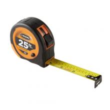 Keson PG2510 - 25 FT x 1 IN, LACQUER COATED STEEL BLADE, UNITS: FT, 1/10, 1/100, ECONOMY