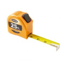 Keson PGT1812V - 12 FT x 5/8 IN, TOGGLE LOCK, NYLON COATED STEEL BLADE, UNITS: FT, 1/8, 1/16, ORANGE