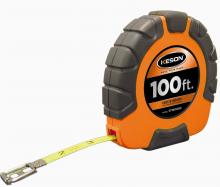 Keson ST18503X - 50 FT, UNITS: IN, 1/8, LACQUER COATED STEEL TAPE WITH HOOK 3X1 REWIND