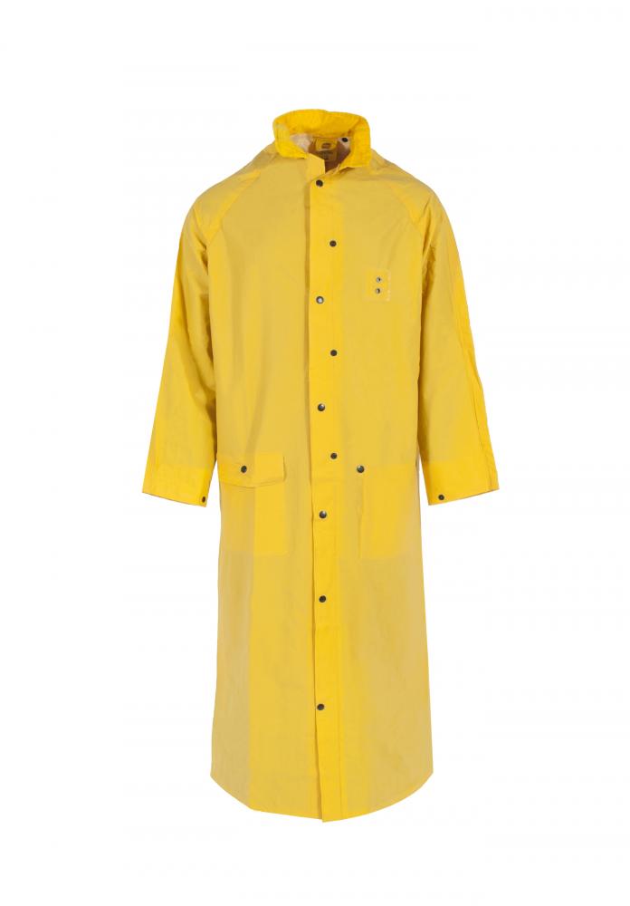 1790C Economy Series 60&#34; Rain Coat - Safety Yellow - Size 2X