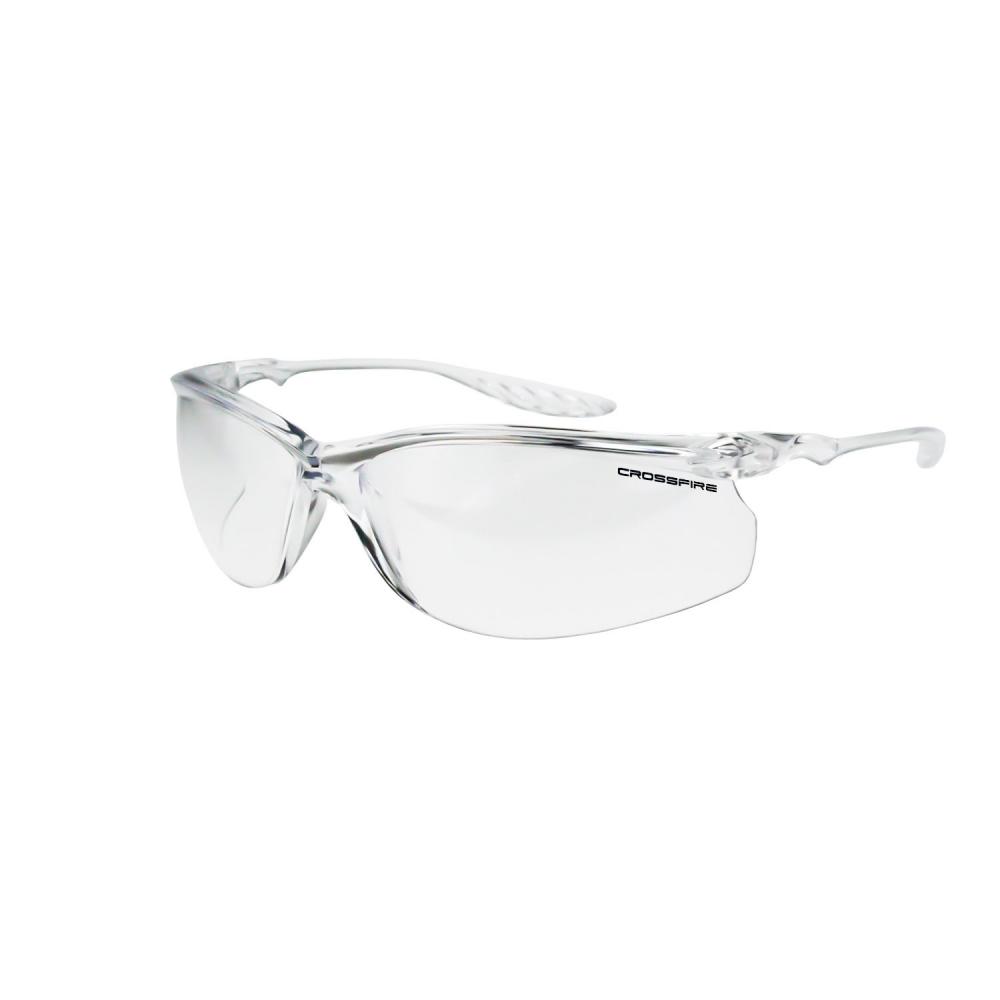 24Seven® Performance Safety Eyewear - Crystal Clear Frame - Clear Lens