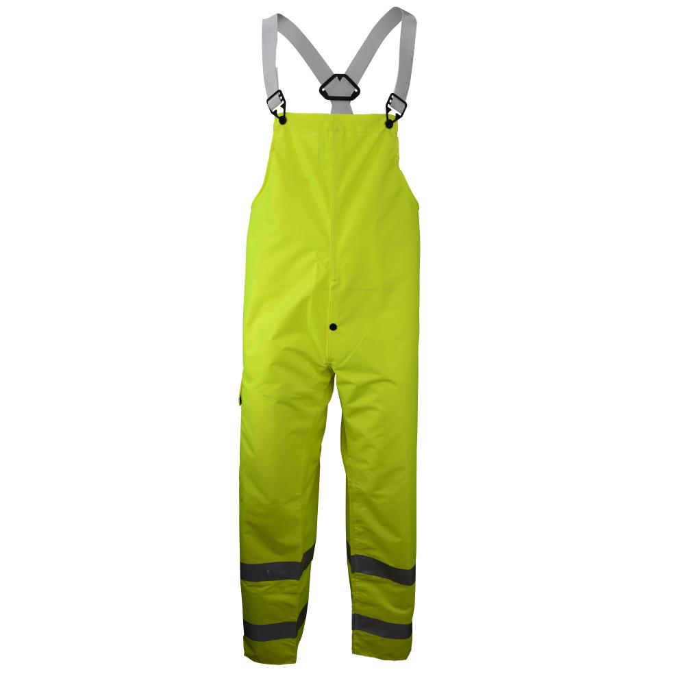 7002BTF Telcom Bib Trouser with Fly - Lime - Size 3X