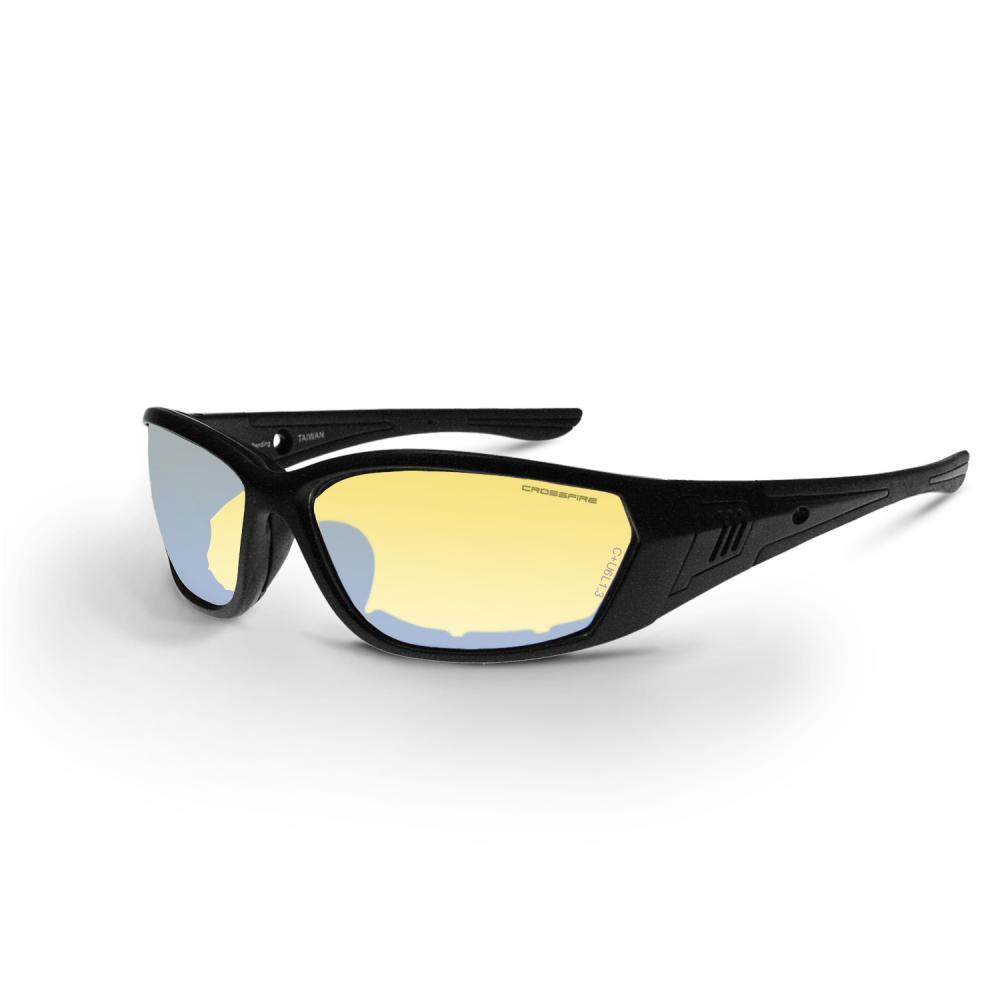 710 Foam Lined Safety Eyewear - Matte Black Frame - Indoor/Outdoor Anti-Fog Lens